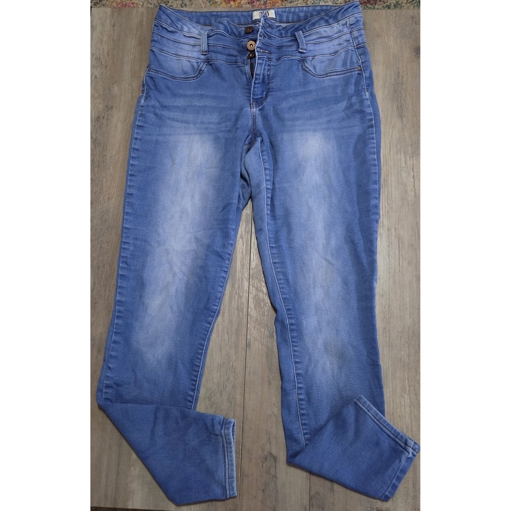 LEI Skinny Denim Blue Jeans Junior Size 13 Regular